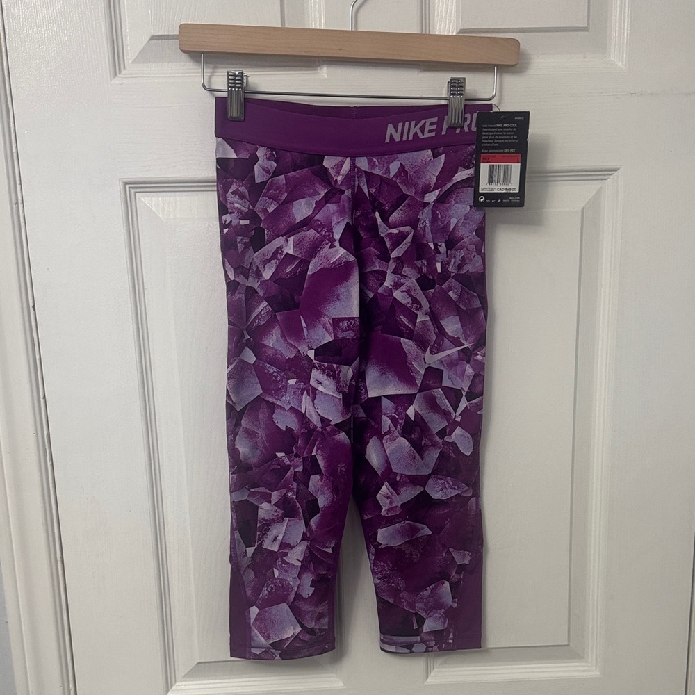 27. Nike Kids Purple Patterned Leggings